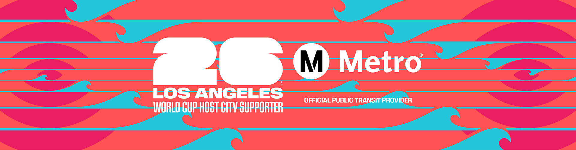 Los Angeles Host City Supporter for the World Cup Logo