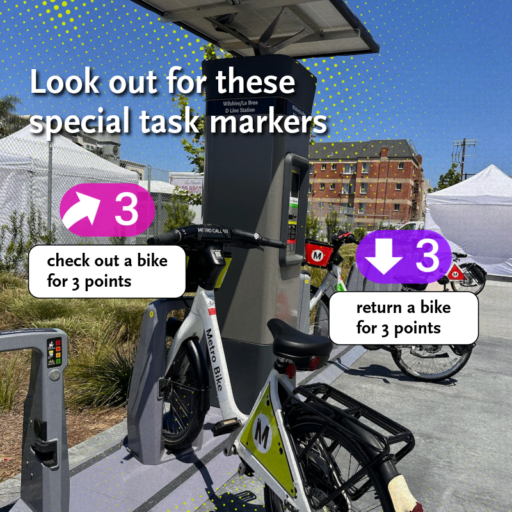 A station with special task markers for Passholders.